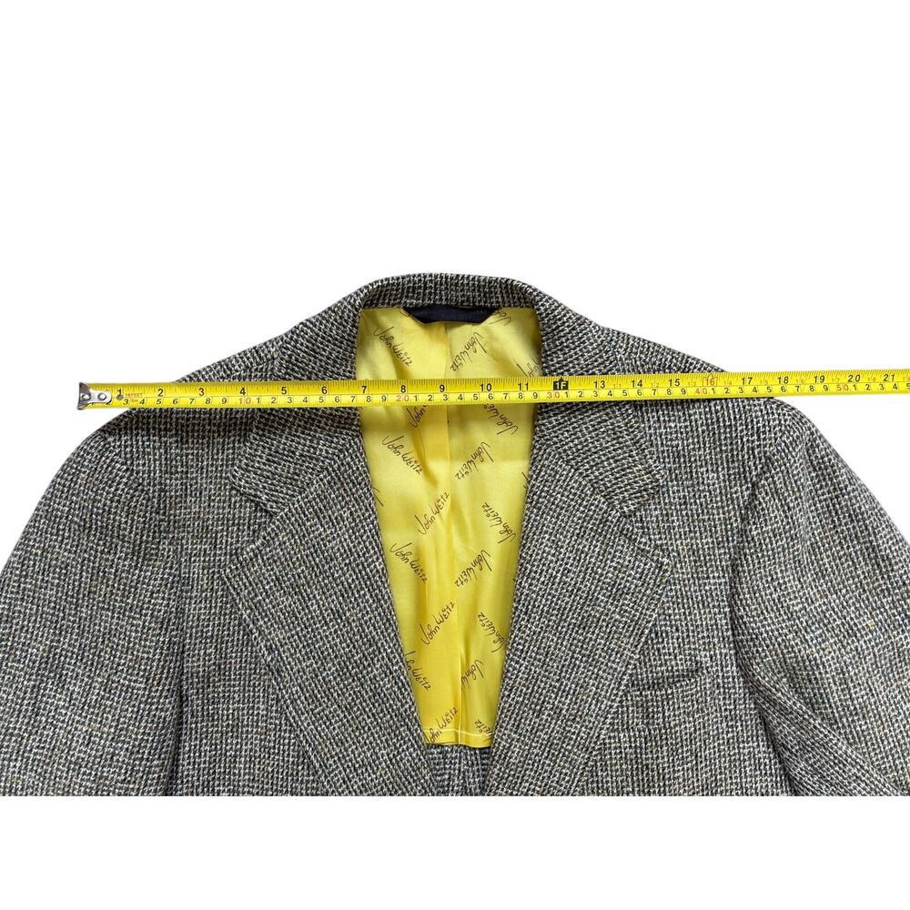Vintage John Weitz Tweed Blazer, Size XL - Picture 9 of 13
